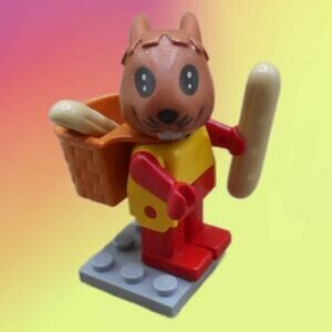 LEGO Fabuland 3708 Rufus Rabbit 1982 Vintage Minifigure